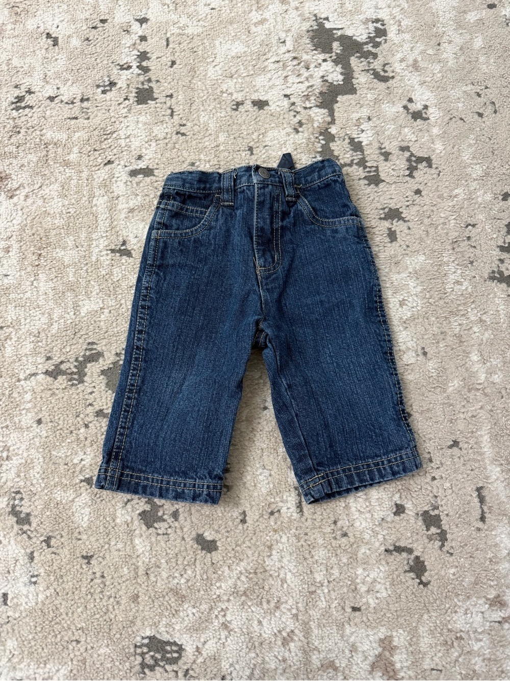 U.S. Polo Assn. Baby Boy Blue Jeans 12 Months